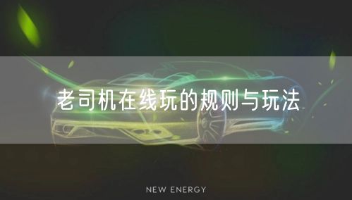 老司机在线玩的规则与玩法